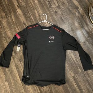 Georgia Bulldogs Nike Long Sleeve Shirt Team Issued Dawgs XL NWT
